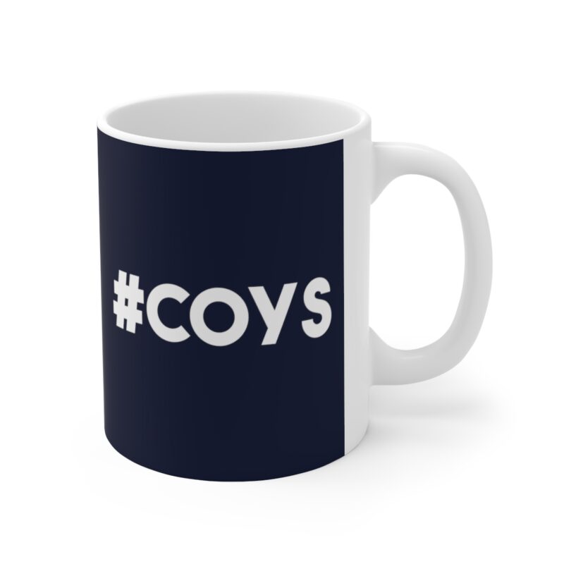 Tottenham Hotspur Coffee Mug - #COYS - Come On You Spurs - COYS - Tottenham Gift Mug Spurs Fan- Ceramic Coffee Cups, 11oz, 15oz - Image 3