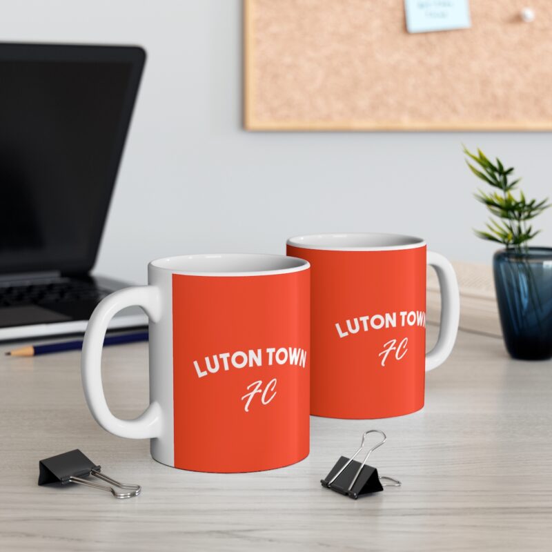 Luton Town Gift - Hatters Sip: Luton Town FC Crest Mug - Enjoy Your Brew in an Awesome Hatters Mug - Gift For Luton Fan - Mug 11oz - Image 5