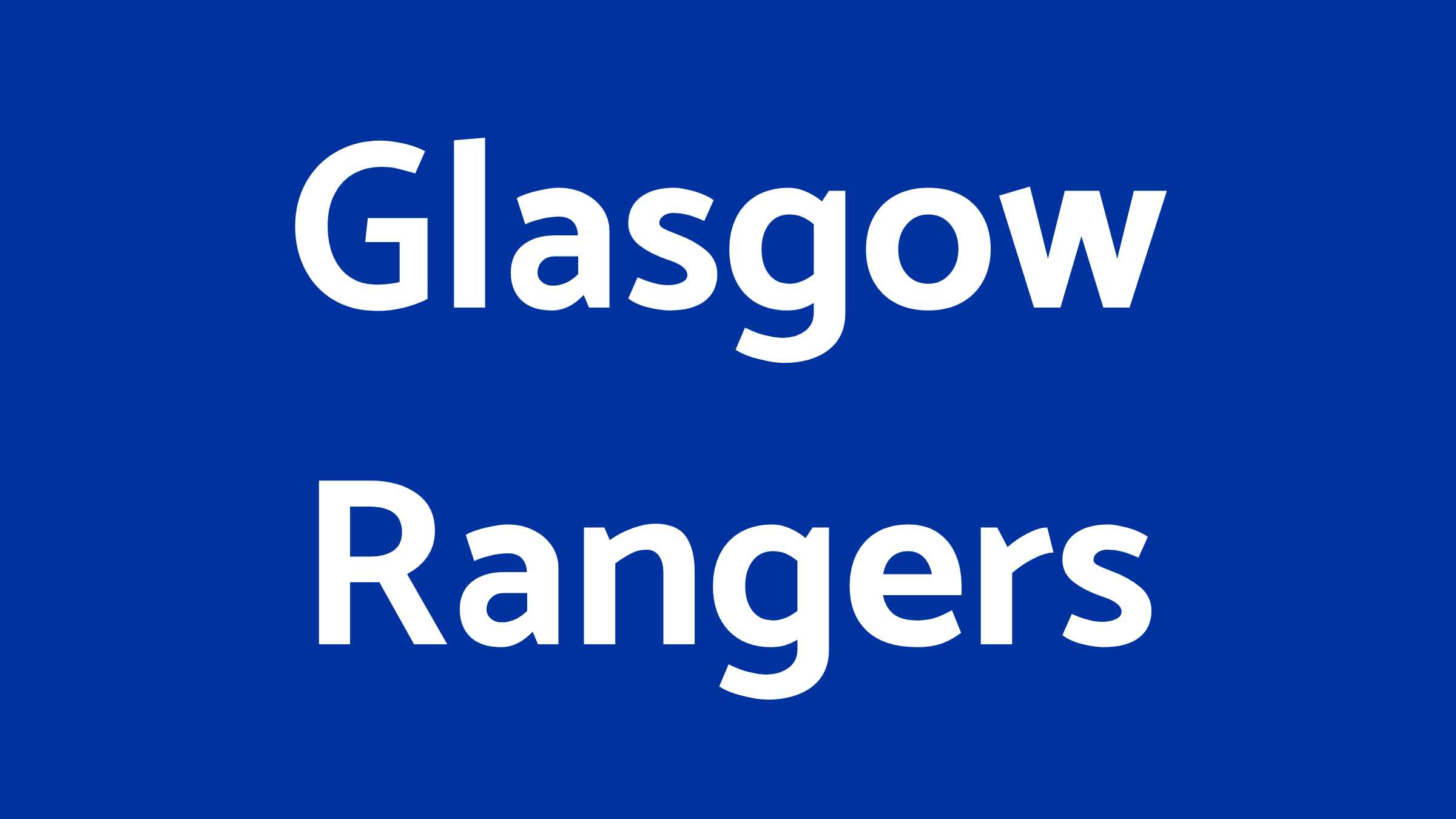 Glasgow Rangers FC A Symphony of Blue Resilience Sports Fever