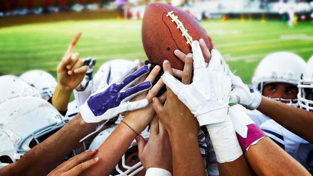 football hands