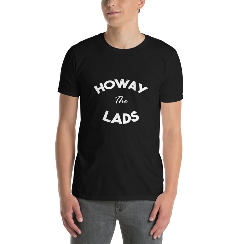 Newcastle United Gift - Howay Unisex Spirit: Short-Sleeve T-Shirt - Newcastle United Passion, Worn with Pride - Short-Sleeve Unisex T-Shirt