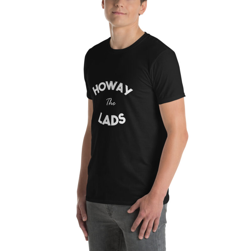 Newcastle United Gift - Howay Unisex Spirit: Short-Sleeve T-Shirt - Newcastle United Passion, Worn with Pride - Short-Sleeve Unisex T-Shirt - Image 2