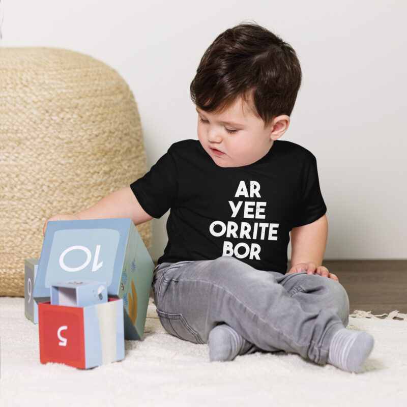 Norwich Toddler's 'Ar Yee Orrite Bor' Tee