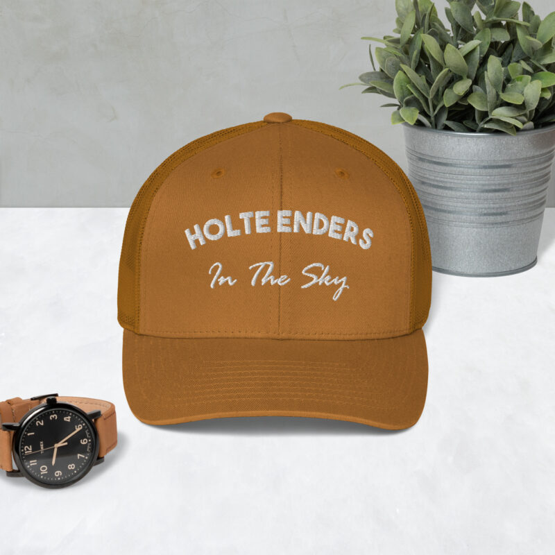 Aston Villa Trucker Cap – Holte Enders In The Sky Hat for Villa Fans - Image 10