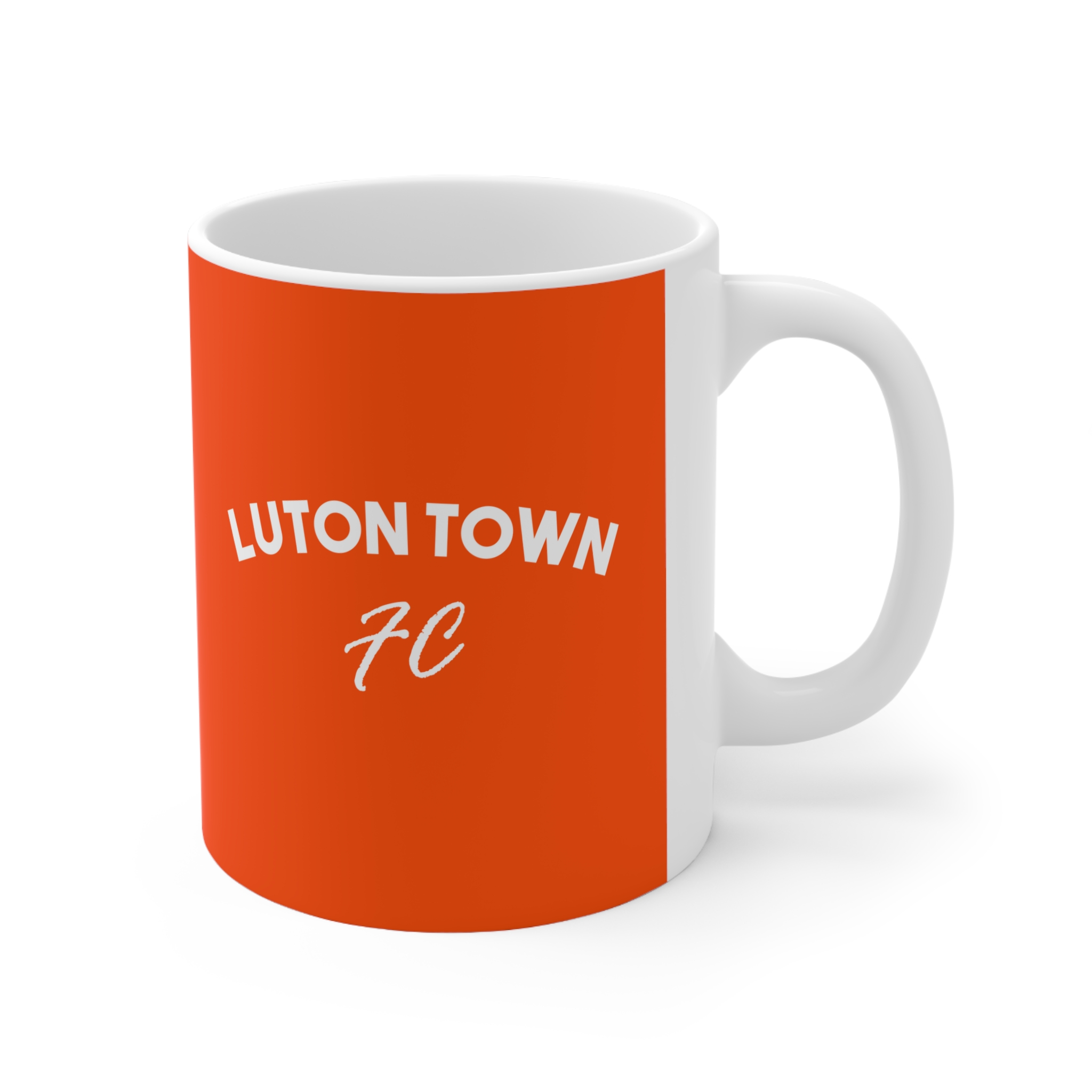 Luton Town FC Ceramic Mug — Orange Football Fan Coffee Cup (11oz & 15oz) - Image 3