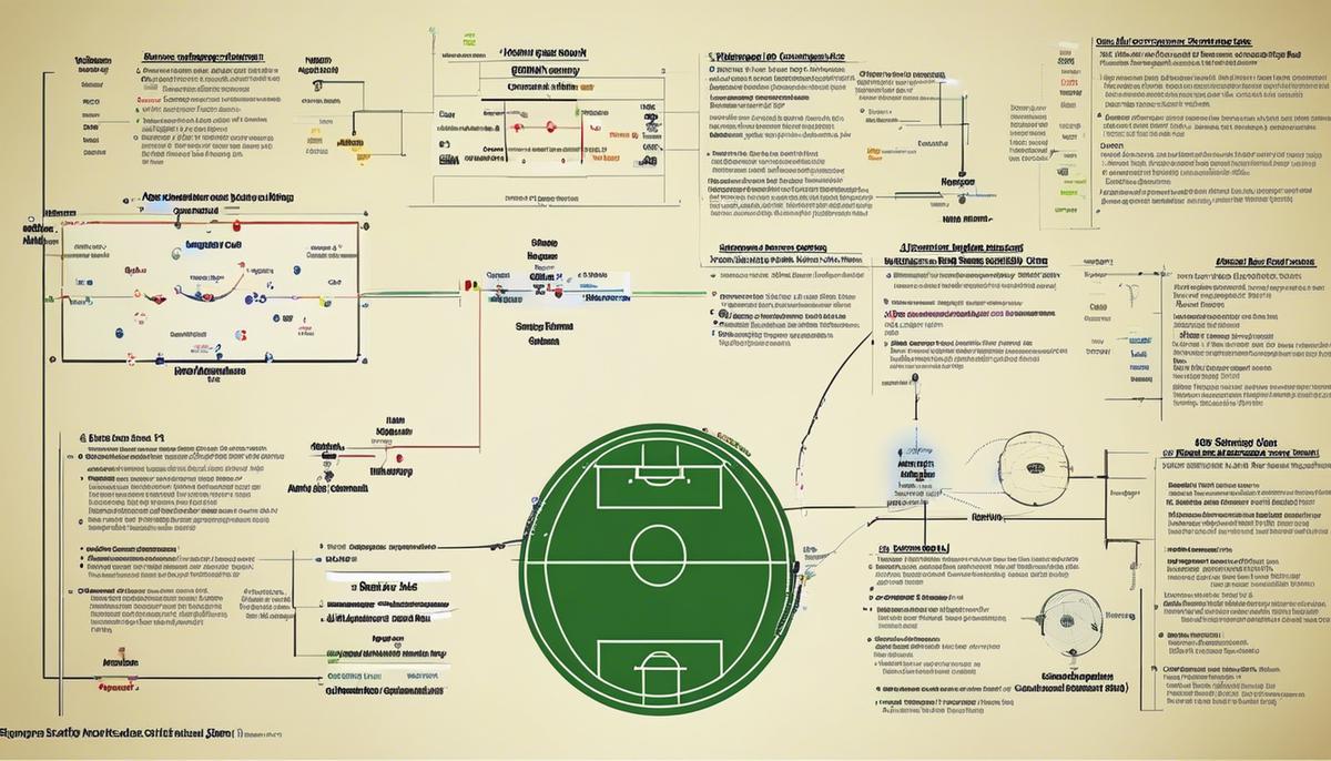 Diagram of different defensive strategies in football.